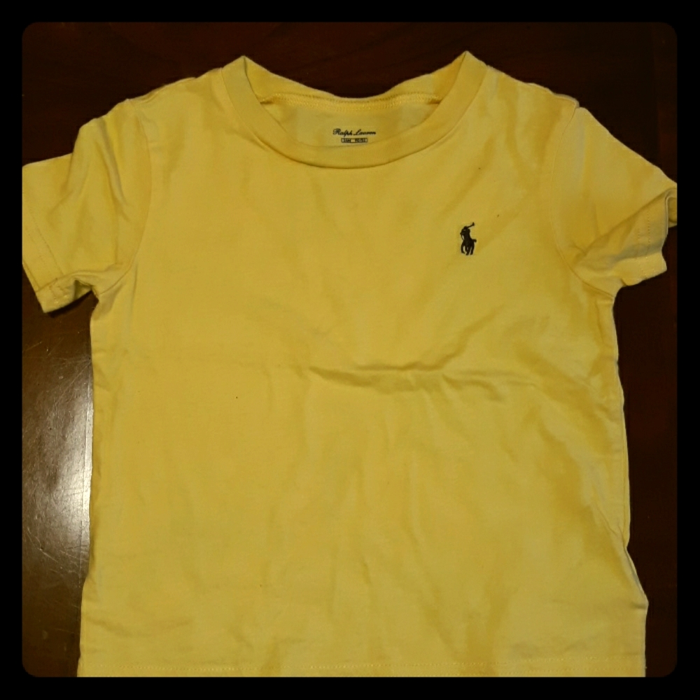 Yellow Ralph Lauren Tee
